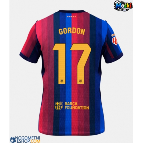 Moški Nogometni dresi Barcelona Anthony Gordon #17 Domači 2026-27 Kratek Rokav